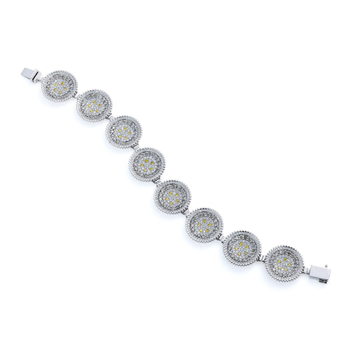 DIAMOND PIT TENNIS NECKLACE