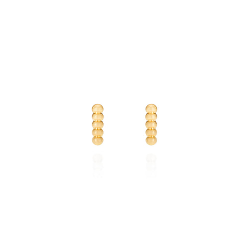 BEADED BABY BAR EARRINGS