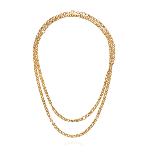 ESSENTIAL LUXURIOUS LONG CHAIN NECKLACE