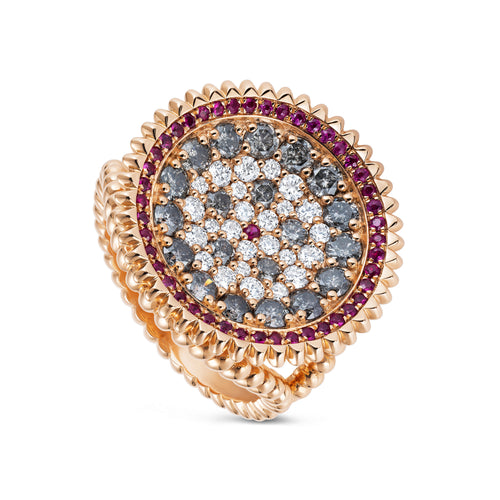 PIT RUBY RING