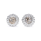 BEADED TÉTON EARRINGS - CHAMPAGNE DIAMONDS